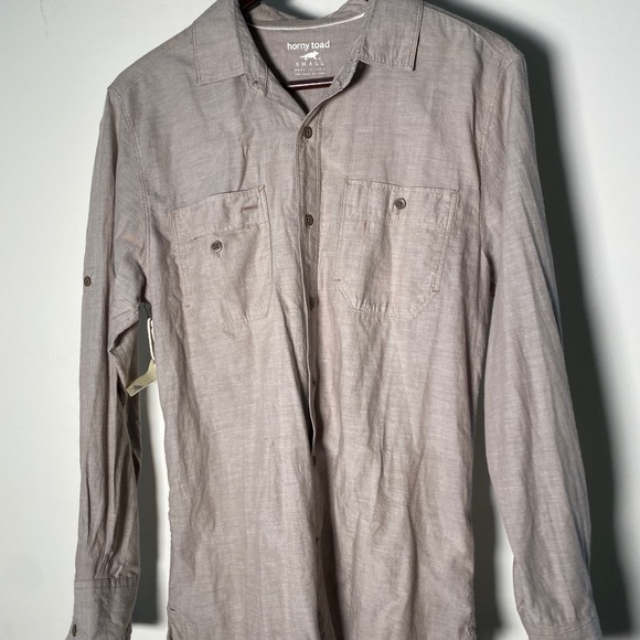 Men’s horny toad button down NWT - Picture 3 of 6
